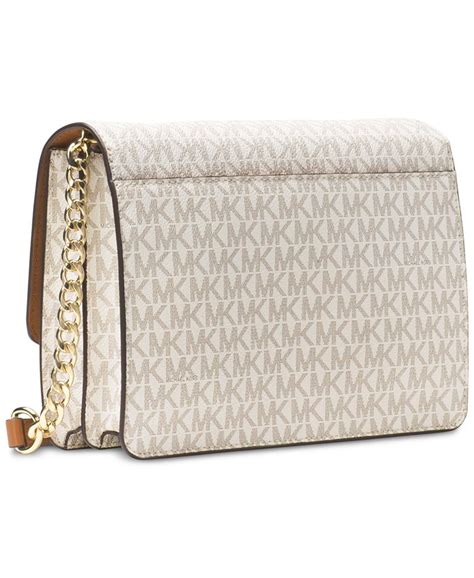 michael kors lg gusset crossbody|MICHAEL Michael Kors Signature Large Gusset Crossbody .